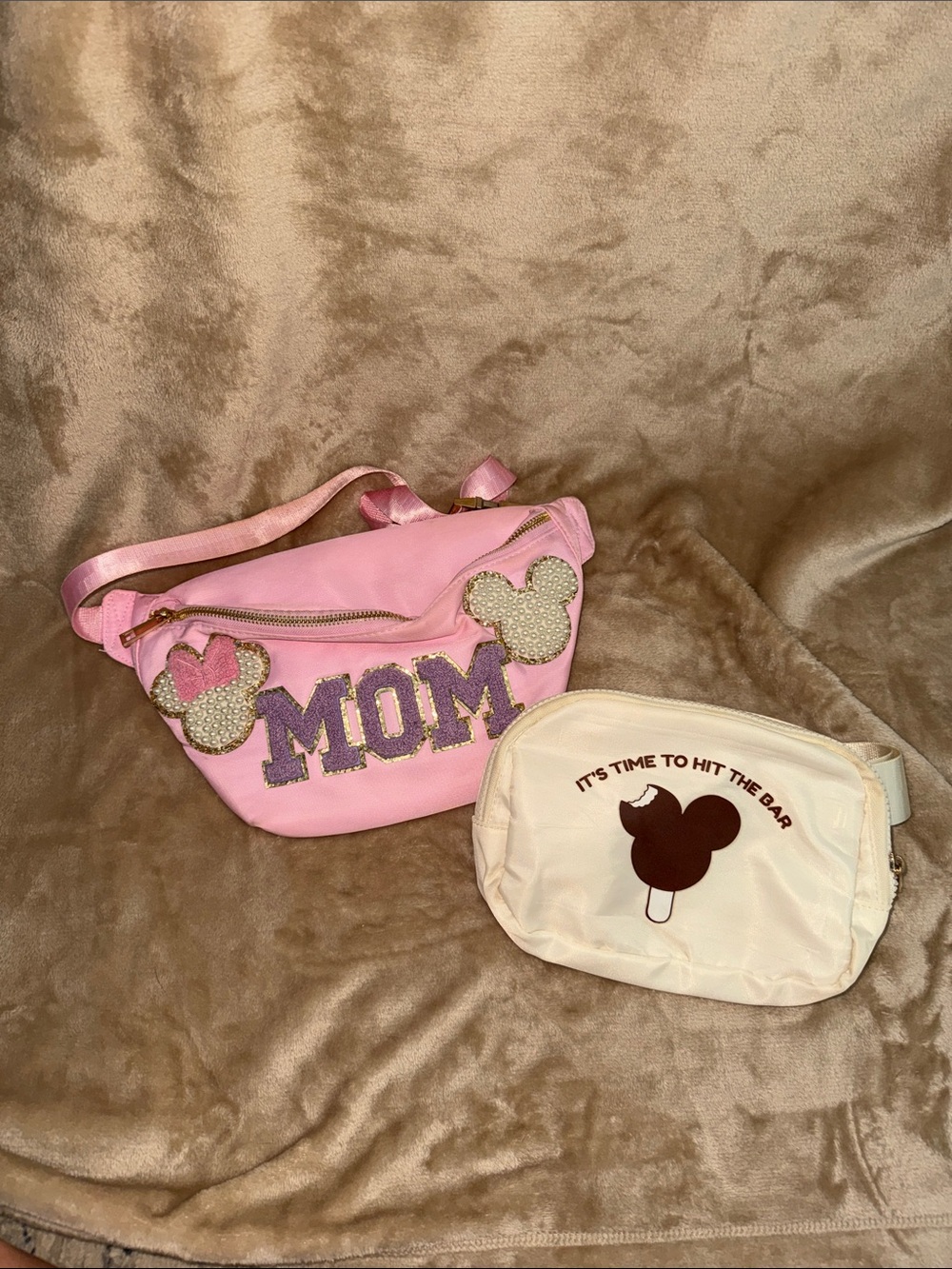 Mickey/ Minnie Mouse Fanny Pack